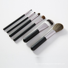 New Black Handle 6PCS Private Label Makeup Brush for Travel